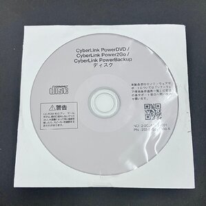 2YXS2209★現状・未開封品★NEC CyberLink PowerDVD/CyberLink Power2Go/CyberLink PowerBackup ディスク