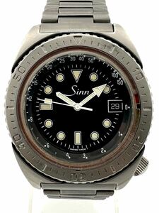 SINN 8820 U-BOAT チタン 自動巻き時計 ジン 正規OH済み