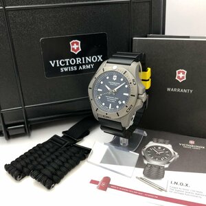 1円～/VICTORINOX/ビクトリノックス/プロフェッショナルダイバー/Ref.241812/デイト/チタン/200M/付属品付/クォーツ/腕時計/ジャンク/T181