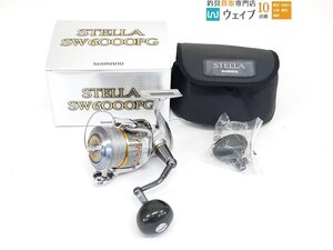 シマノ 08 ステラSW 6000PG ※夢屋 ウルトラライトカーボンハンドルノブ カスタムあり