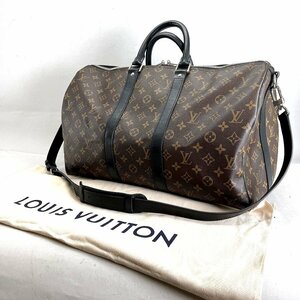 LOUIS VUITTON ルイ・ヴィトン モノグラム マカサー キーポル バンドリエール 45 M56711 ボストンバッグ[225167