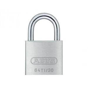 ABUS(アバス) TITALIUM南京錠 30mm 3本キー BP64TI30KD 00721287