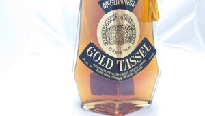 【同梱可】　1971年　特級　GOLD　TASSEL　デキャンタ　ゴールド　タッセル　7年　ウイスキー　古酒　マックギネス　750ml　40%　未開栓 