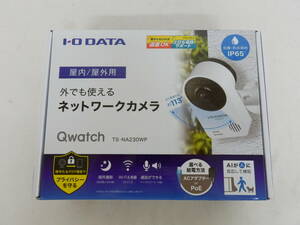 105C917K◆【未開封】I・O DATA アイ・オ−・データ Qwatch TS-NA230WP 防犯カメラ ネットワークカメラ