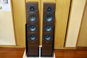 【外観良好】Sonus Faber Lumina III スピーカー ペア ソナスファーベル Wenge ヴェンゲ 4スピーカー スパイク 2個口発送 着払い 中古