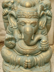 可愛らしいガネーシャ h31cm 幸福の神　福の神 ヒンドゥー仏像 Ganesha 0422