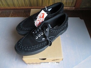 29cm ヴァンズ エラ スエード 本革 起毛 レザー VANS V95CF SUEDE ERA I LACE 黒 ブラック black