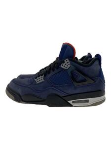 NIKE◆AIR JORDAN 4 RETRO WNTR/エアエアジョーダン 4 レトロ/ブルー/CQ9597-401/27