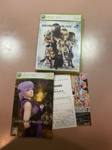 Xbox360★デッドオアアライブ４★used☆DoA 4☆import Japan