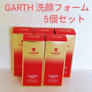 【定価6050円×5個セット】GARAH 洗顔フォーム ガラクトミセス培養液・ヒト幹細胞培養液配合 120g 日本製 新品