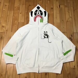 ★XL★ パンダ パーカー Panda full zip hoodie a bathing ape BAPE エイプ ベイプ アベイシングエイプ NIGO w68