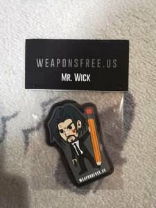 ジョン ウィック John Wick PVC パッチ