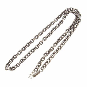 CHROME HEARTS クロムハーツ（原本無） PAPER CHAIN 18 ペーパーチェーン ネックレス 18インチ 18inch シルバー系【中古】