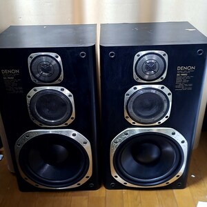 【音出し確認済】DENON SC-R88Z 3Way Pair Speaker Stereo Audio デノン 3ウェイ ペア スピーカー ステレオ オーディオ SN45436016