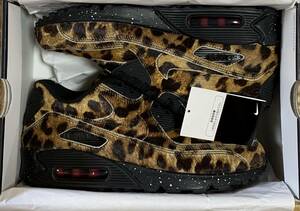 NIKE AIR MAX 90 ID Leopard 28cm US10 レオパード ハラコ ATMOS BEAST アニマル サファリ エアマックス MAX 1 95 force 1 dunk sb JORDAN