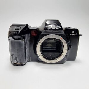 ●MINOLTA フィルムカメラ●α7700i ミノルタ 中古品 Used 動作未確認 ジャンク品 部品取り カメラ光学機器シリーズ k-46321-15