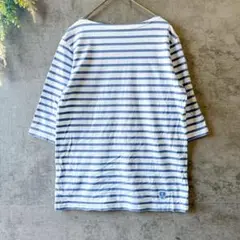 ORCIVAL♡コットンボーダーTシャツ　七分袖　プルオーバー　ロンT