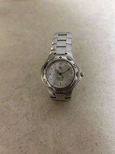 1円スタート　 TAG HEUER Chronometer タグホイヤー　キリウム　WL5110 腕時計　メンズ　稼働品　AT/自動巻　シルバー文字盤