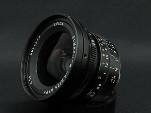 ●○【美品・元箱付】Leica ELMARIT-M 24mm F2.8 ASPH. カメラレンズ 超広角 単焦点 Mマウント ライカ Leitz ポーチ付○●027933003m○●