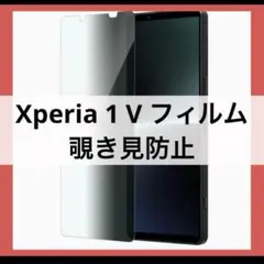 Xperia 1 V フィルム 覗き見防止 保護 ガラス フィルム