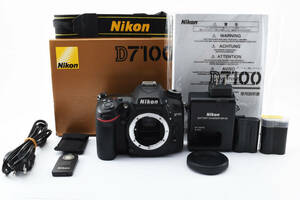 【極美品】★NIKON ニコン D7100 ボディ! ショット数547枚!!! 動作絶好調 ★