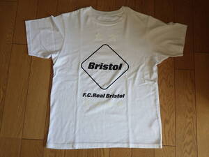 F.C.Real Bristol EMBLEM TEE FCRB エンブレムT 完売 SOPH 色白(WHITE) サイズM エフシーレアルブリストル FCRB-192065