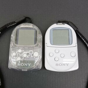 SONY PocketStation SCPH-4000 クリスタル/ホワイト 2個セット ポケットステーション ポケステ 動作未確認 ジャンク