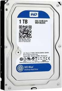 【未使用・箱無し】WESTERN DIGITAL 3.5インチ内蔵HDD 1TB SATA6.0Gb/s 7200rpm