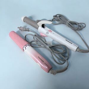 Panasonic ヘアアイロン2個セット EH-HT10 EH-HV12