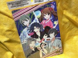 即決◆非売品◆サントリー◆アイドルマスター SideM【オリジナル B5 下敷き 1種】新品・未開封品◆サイドエム