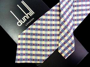 ■E3095N●美品●【ｄunhill】ダンヒル【ｄロゴ入】ネクタイ