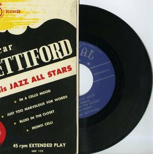 【ジャズ 7インチ】Oscar Pettiford And His Jazz All Stars In A Cello Mood / Blues In The Closet / Imperial / IMP 122