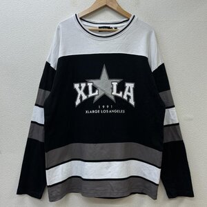 エクストララージ 101213013001 XLLA HOCKEY SHIRT ビッグサイズ ロゴ ペイント ホッケー Tシャツ Tシャツ XL