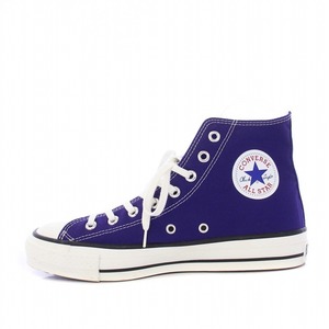 コンバース CONVERSE CANVAS ALL STAR HI キャンバスオールスターハイ スニーカー US8 26.5cm 紫 パープル /KH メンズ