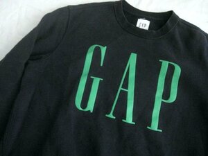 GAPギャップ OLDオールドタグ仕様 スウェットシャツ/トレーナーM ネイビー×グリーン