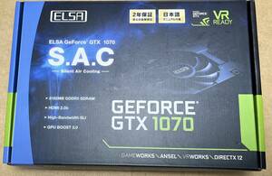 ELSA NVIDIA GeForce GTX 1070 8GB S.A.C