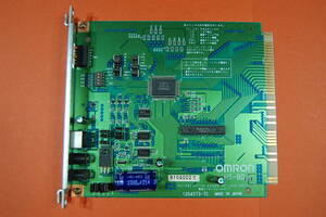 PC98 Cバス用 インターフェースボード OMRON HS-BD スキャナー用 Ｉ/Ｆ？ 動作未確認 現状渡し ジャンク扱いにて　O-119 4002E 