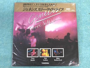 未開封・新品？【LD】スリー・サイド・ライブ / ジェネシス　　GENESIS THREE SIDES LIVE / GENESIS