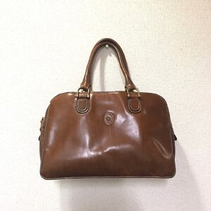 (^w^)b Etienne Aigner エティエンヌアイグナー トートバック レザー ヴィンテージ かわいい 通勤 ブラウン レディース /YB0585dd