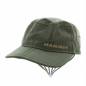 マムート MAMMUT Lhasa Cap ラサキャップ 帽子 ロゴ 刺繍 S-M カーキ 1191-00020 /BB レディース