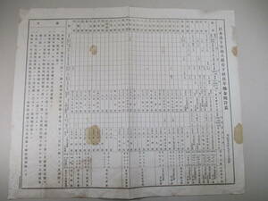 日本赤十字社大阪府下社員年醵金統計表　明治廿五年　東成郡　茨田郡　豊島郡　古市郡　日根郡　堺市他　