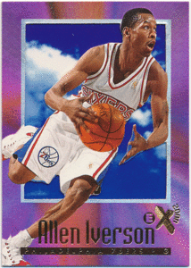 ☆ Allen Iverson NBA 1996-97 Skybox E-X 2000 RC #53 Rookie Card ルーキーカード アレン・アイバーソン