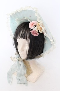 BABY,THE STARS SHINE BRIGHT / Scarlet ~Primavera Waltz Bonnet Hat~ ミント O-24-08-19-063-BA-AC-IG-ZT308