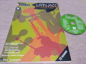 【裁断済】 Hal Leonard Latin Jazz Standards 10 Classic Tunes Jazz Play-along 96