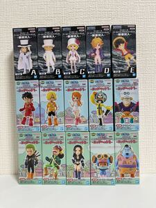 1円スタートONE PIECE ワールドコレクタブルフィギュア ワンピース エッグヘッド1 エッグヘッド2 新章突入 コンプ