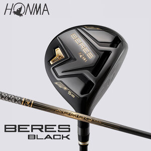 ★☆ホンマ　HONMA　“ BERES BLACK FW ”　7W × ARMRQ MX BLACK(R)　新品☆★