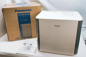 Panasonic FE-KFE15 気化式加湿器 パナソニック ホワイト 大型加湿器 元箱付き 加湿器 加湿 気化式 FE-KFE15-W(A)