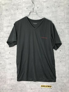 CONVERSE コンバース ドライ 速乾 ロゴプリント Vネック Tシャツ