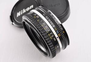 Nikon Ai-S NIKKOR 50mm F1.8　50/1:1.8　ニコン　AISニッコール　パンケーキレンズ　MFレンズ　#1843　①2231068