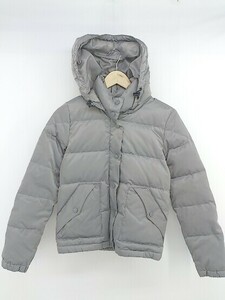 ◇ MOUSSY マウジー 長袖 ダウン ジャケット サイズ1 グレー系 レディース P